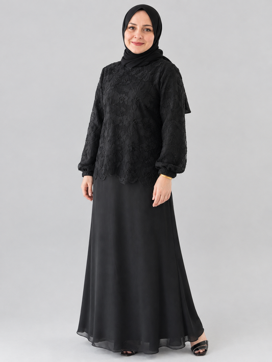 FEYZA ABİYE ETEKLİ TAKIM
