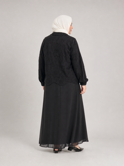 FEYZA ABİYE ETEKLİ TAKIM